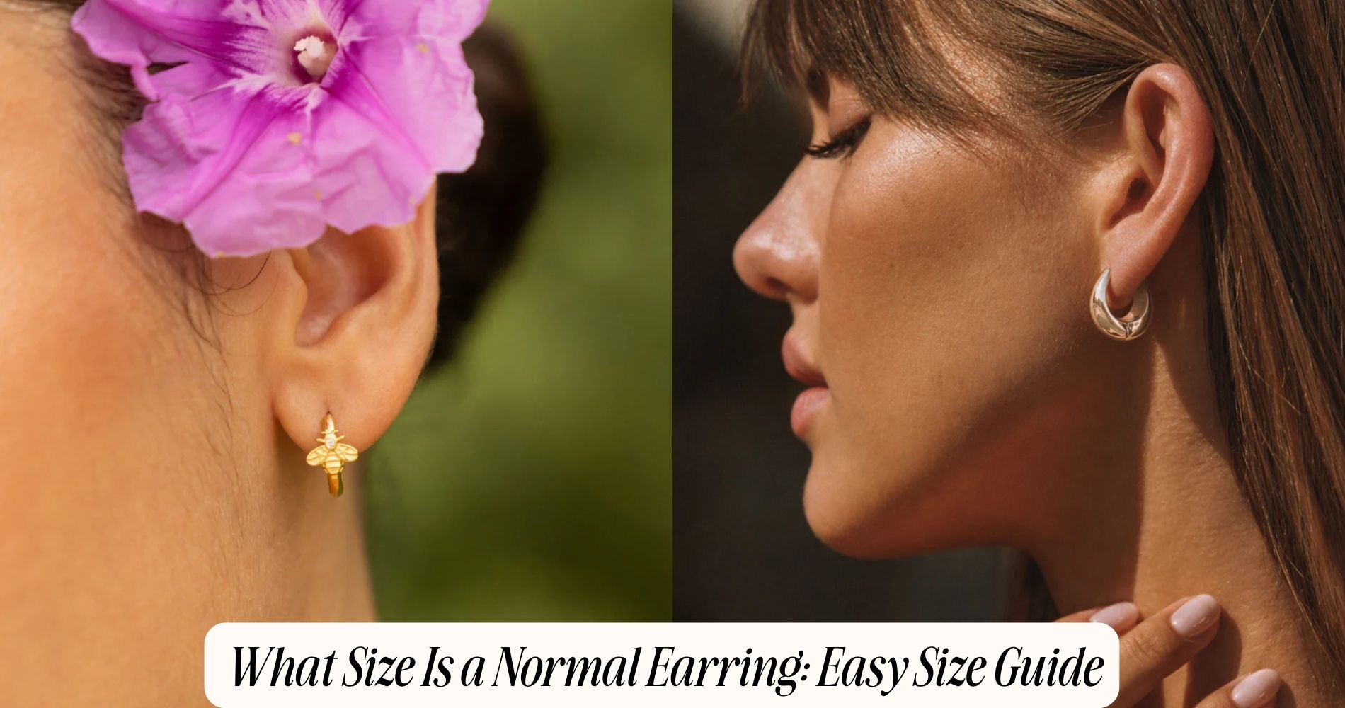 what size is a normal earring