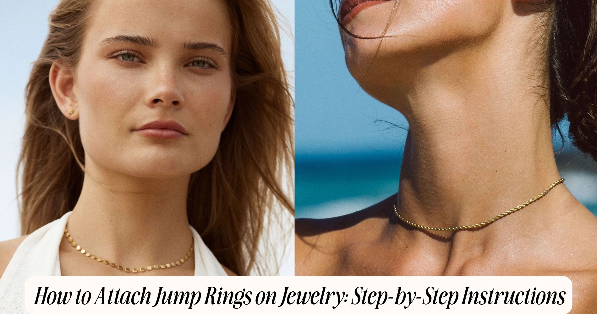 how to attach jump rings on jewelry