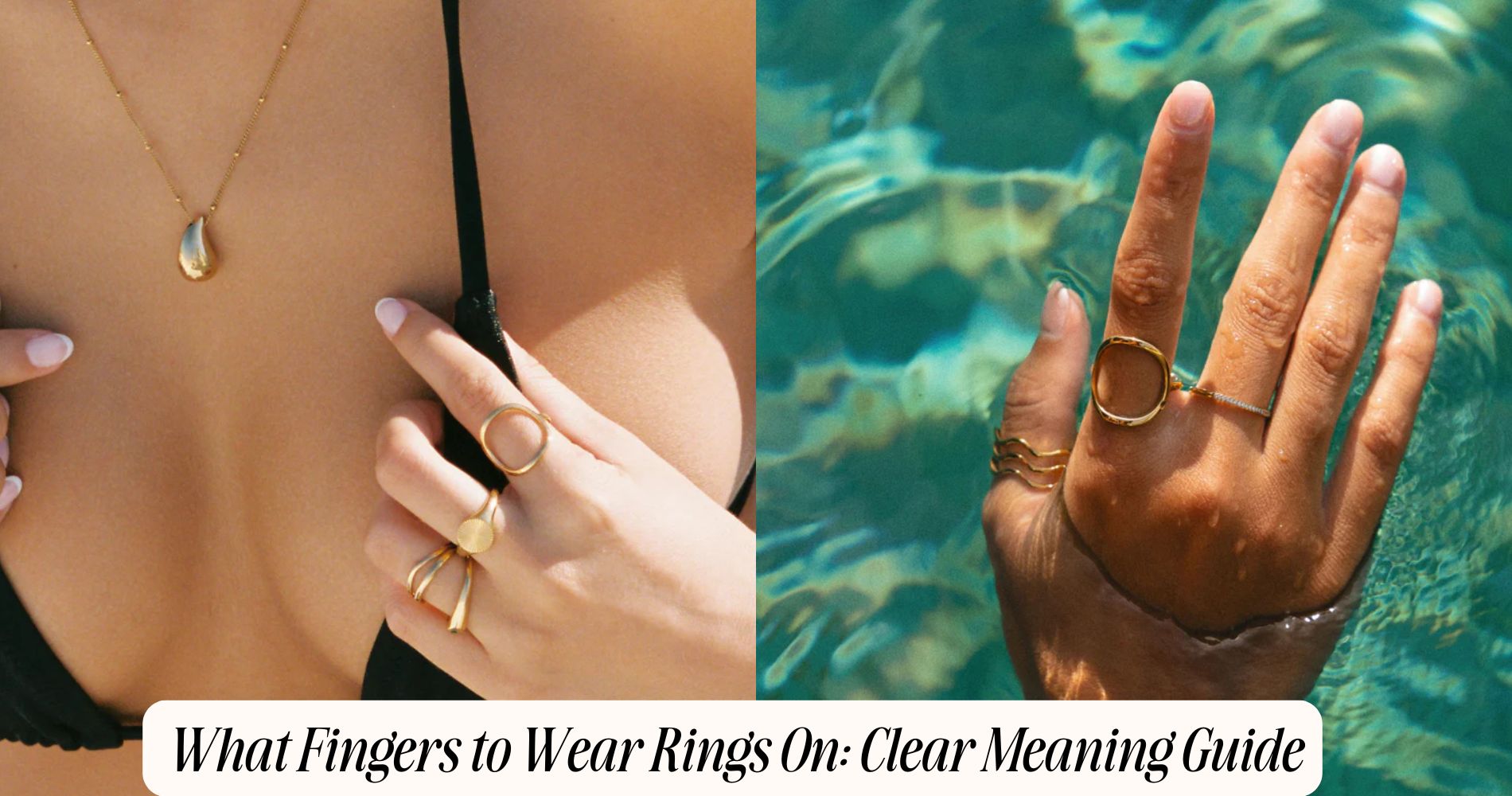 what fingers to wear rings on