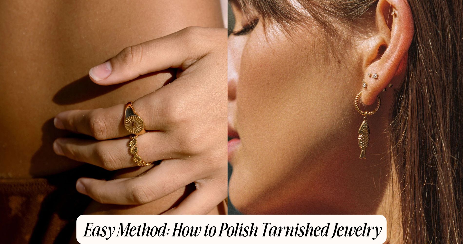 how to polish tarnished jewelry
