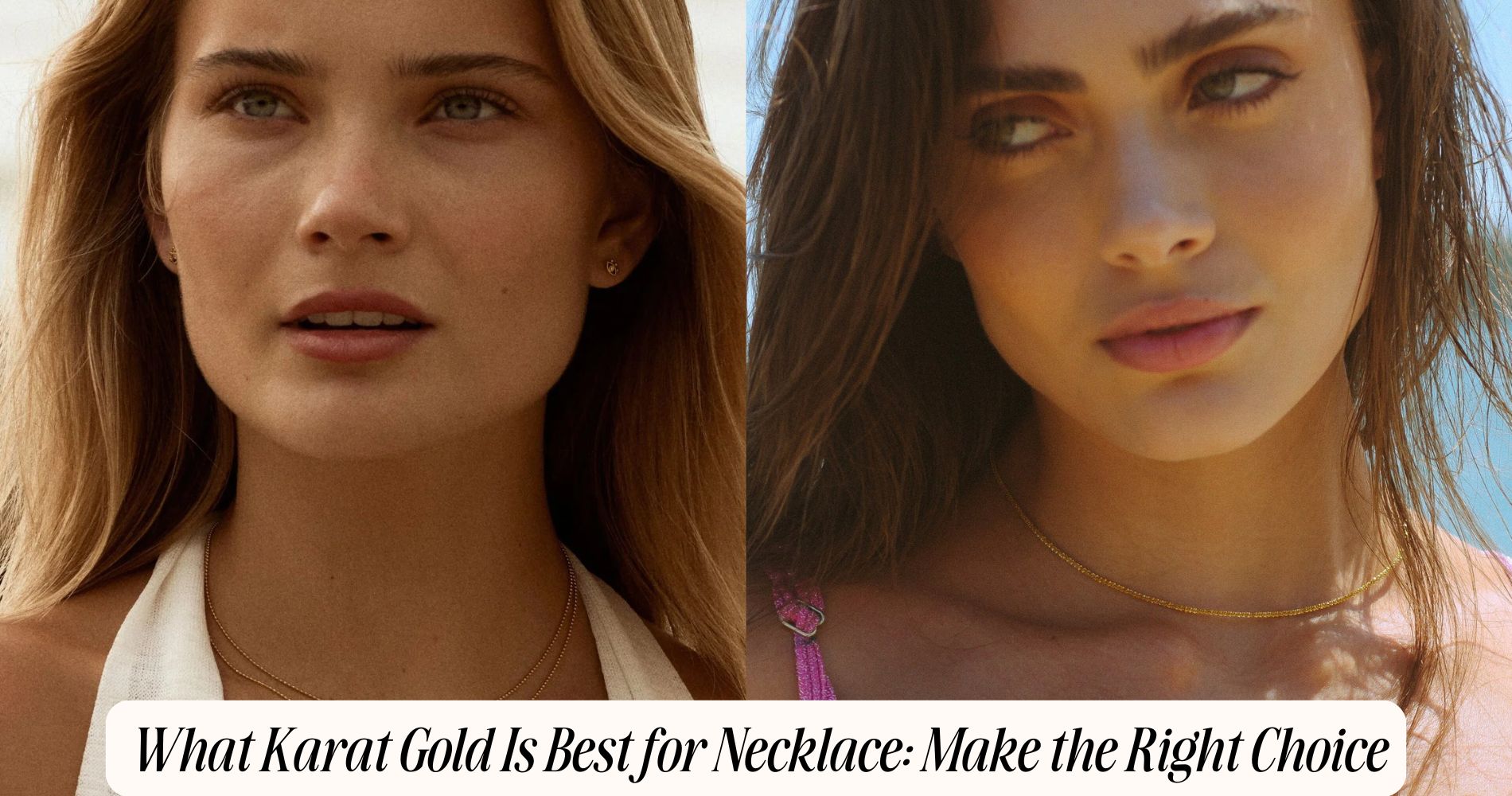 what karat gold is best for necklace