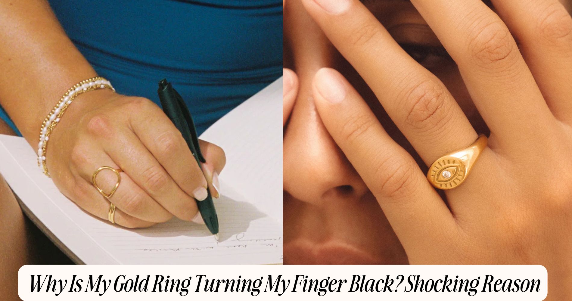 why is my gold ring turning my finger black