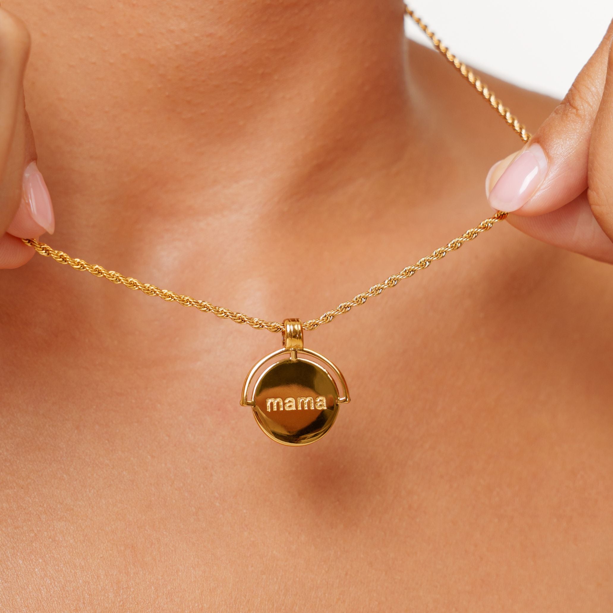 Bold Engraved Necklace