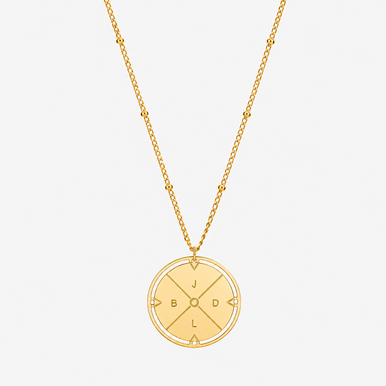 Custom Compass Necklace