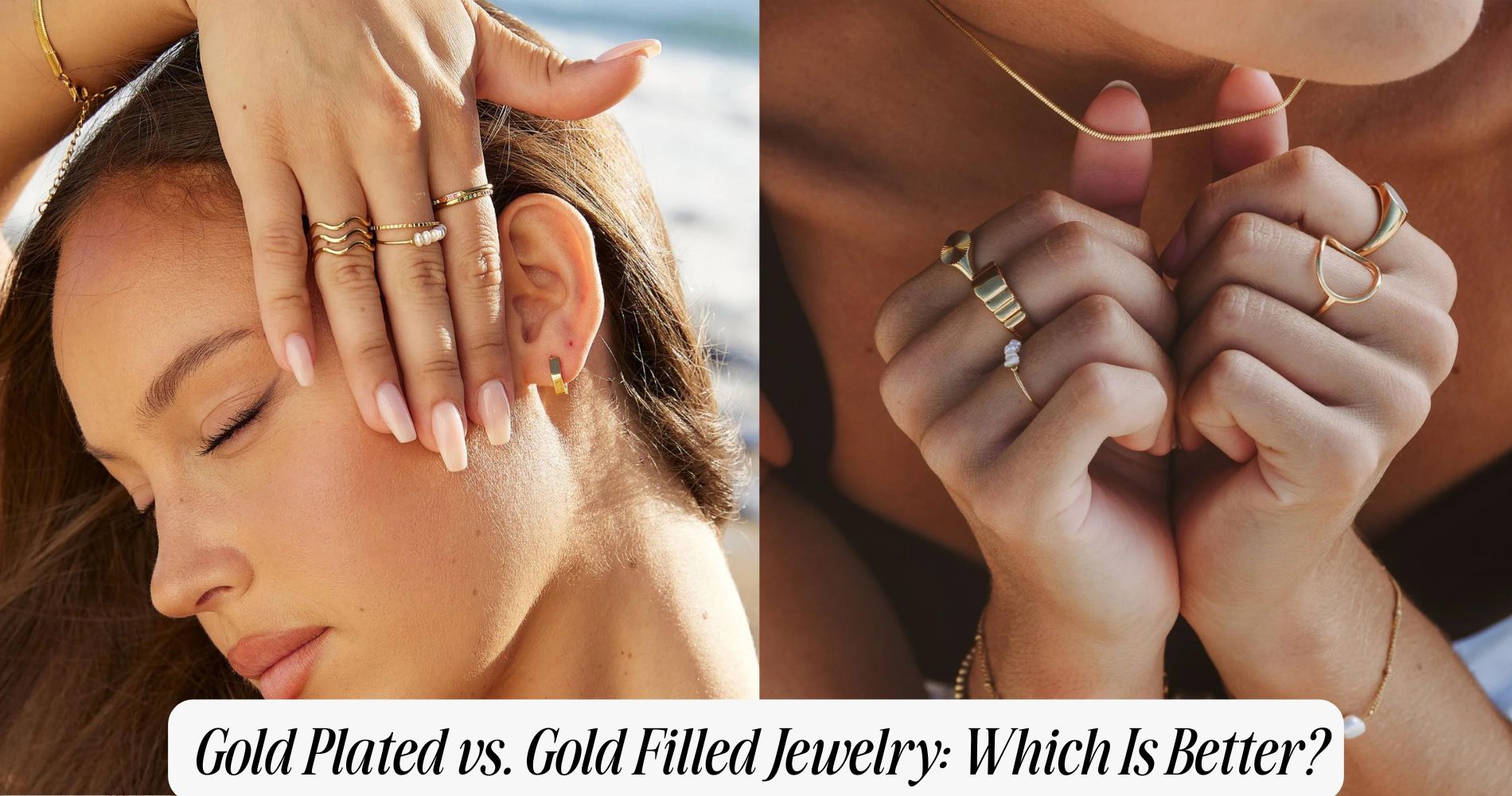 gold plated vs. gold filled jewelry