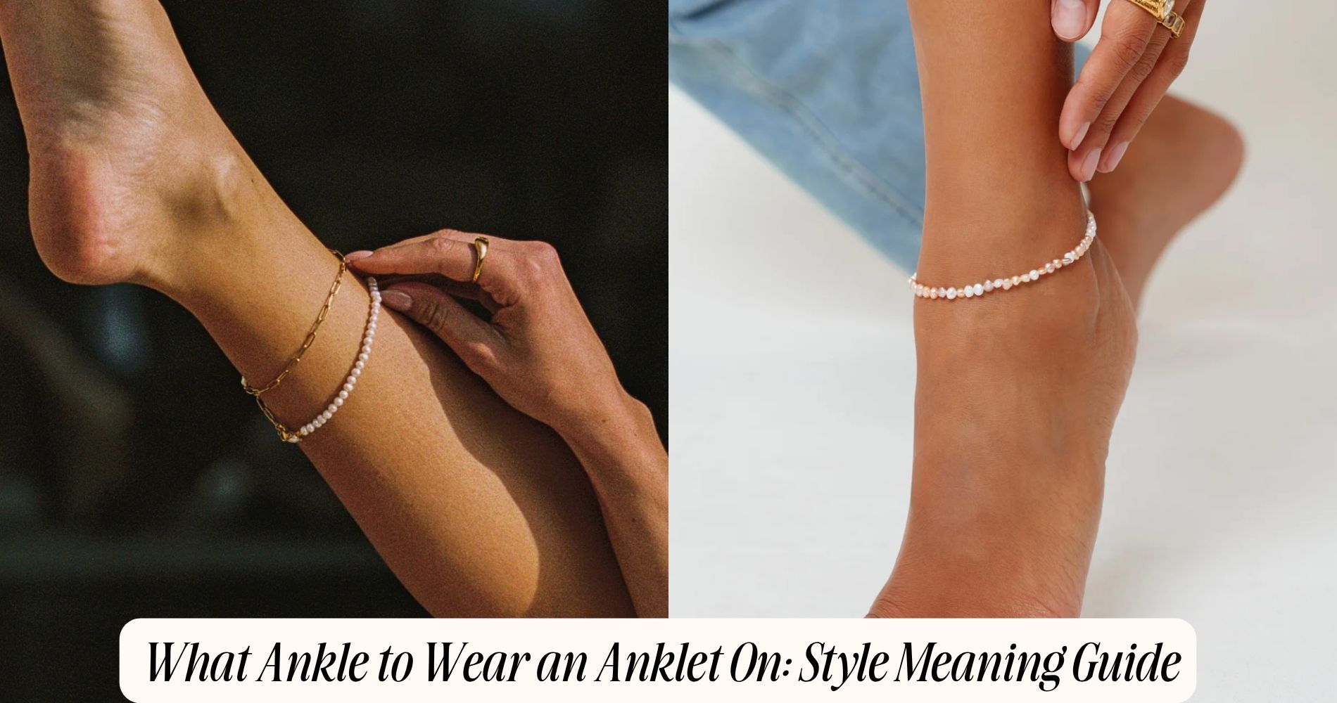 what ankle to wear an anklet on