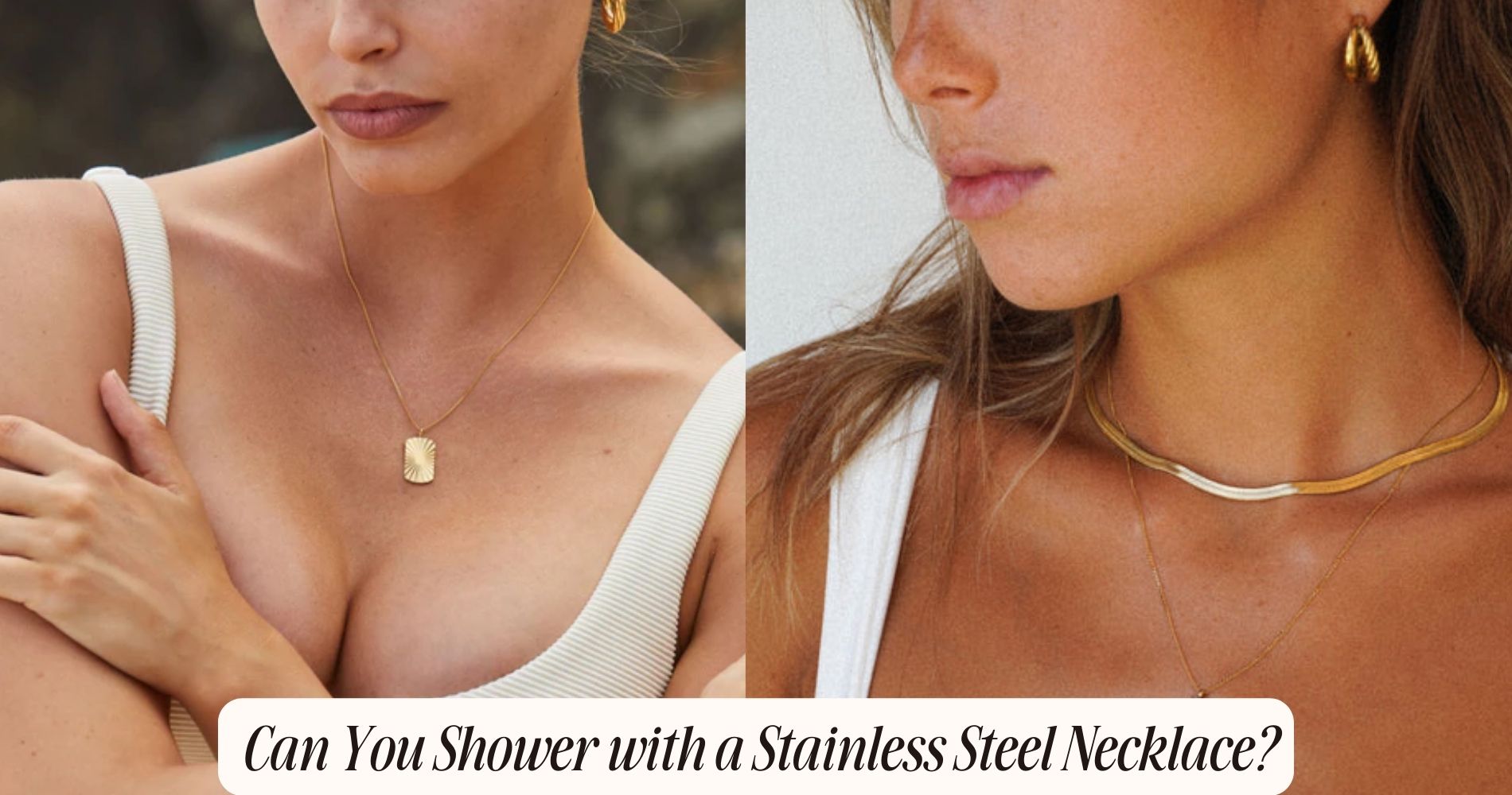 can you shower with a stainless steel necklace