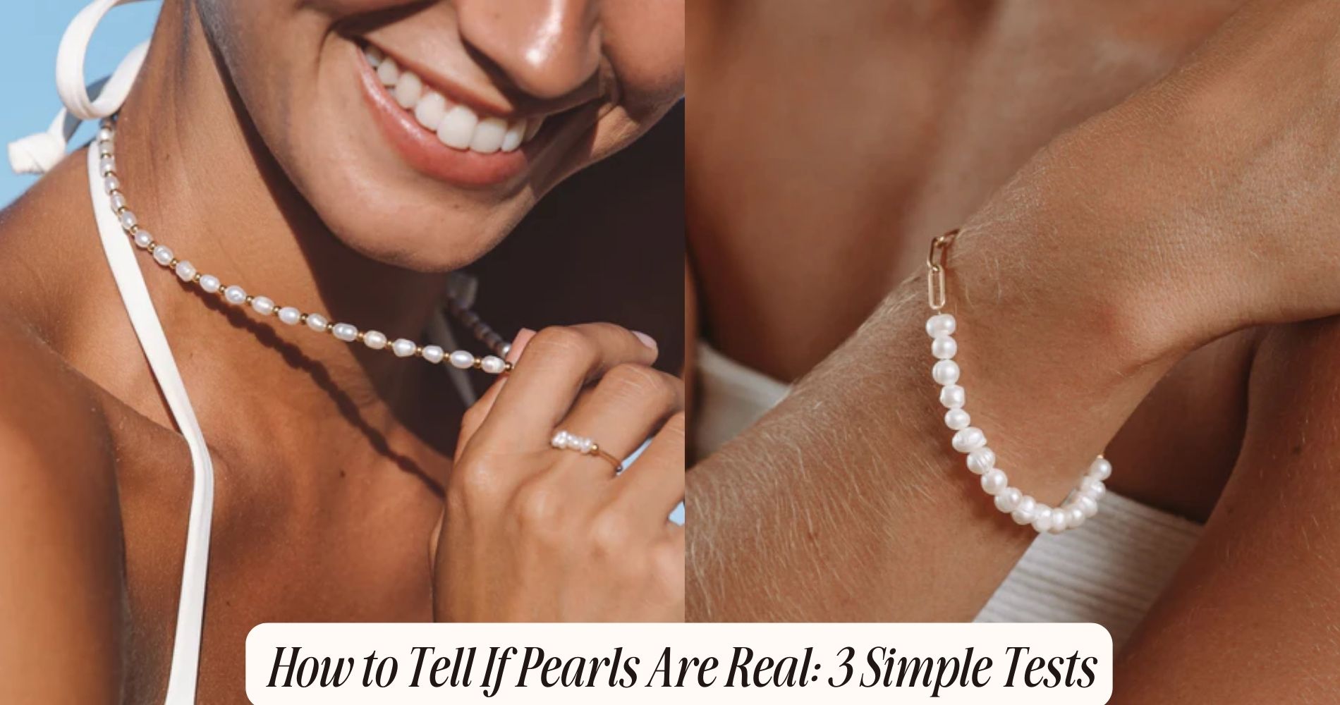 how to tell if pearls are real