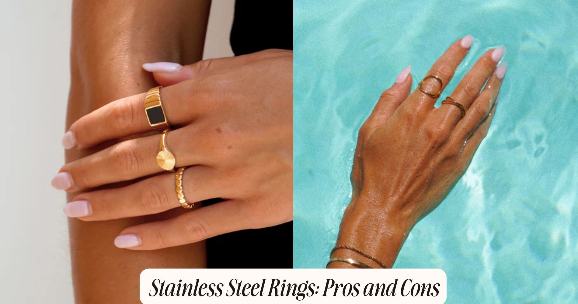 stainless steel rings pros and cons