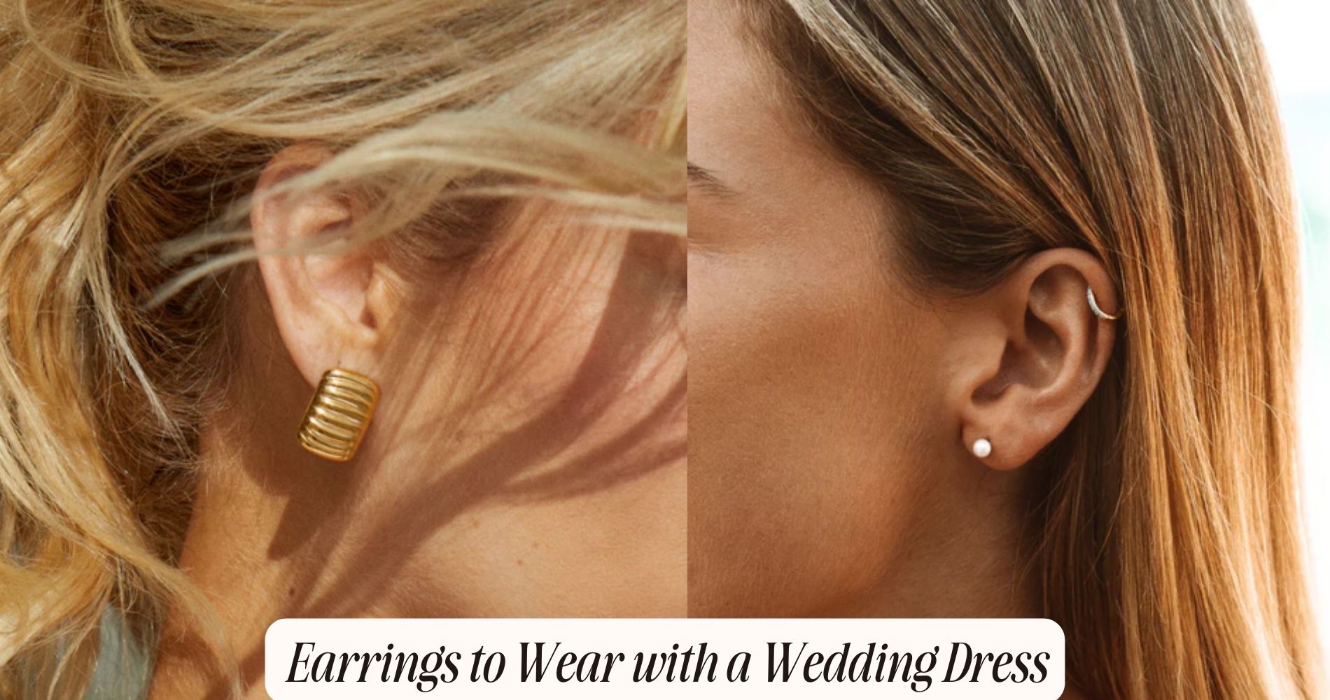 earrings to wear with wedding dress