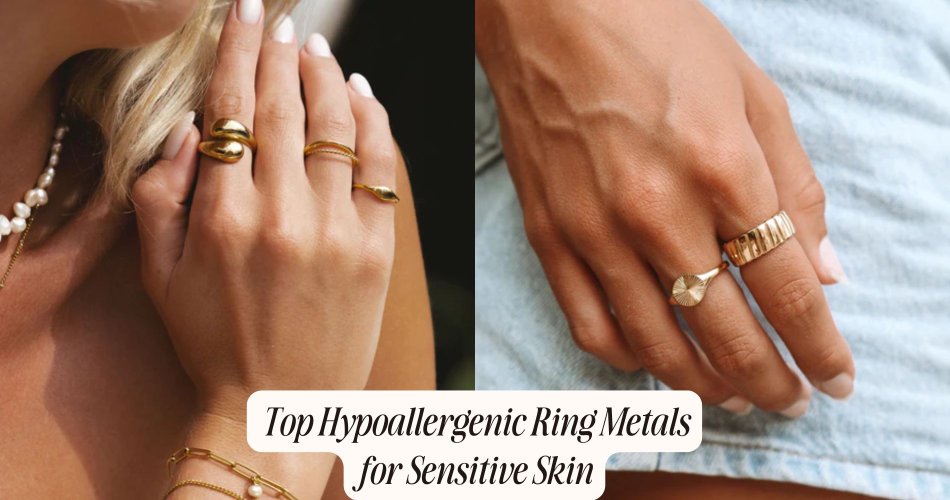 hypoallergenic ring metals