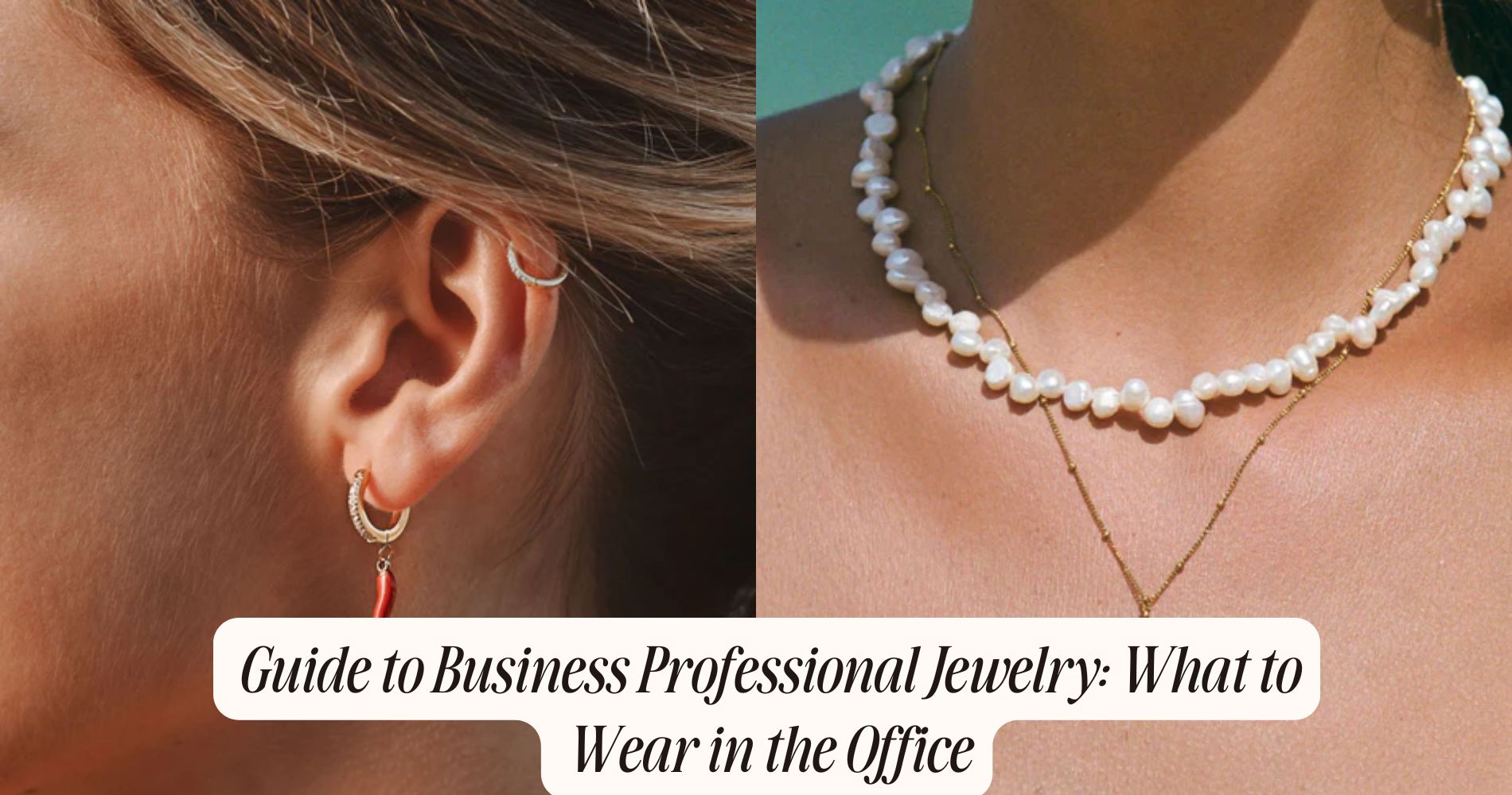 business professional jewelry