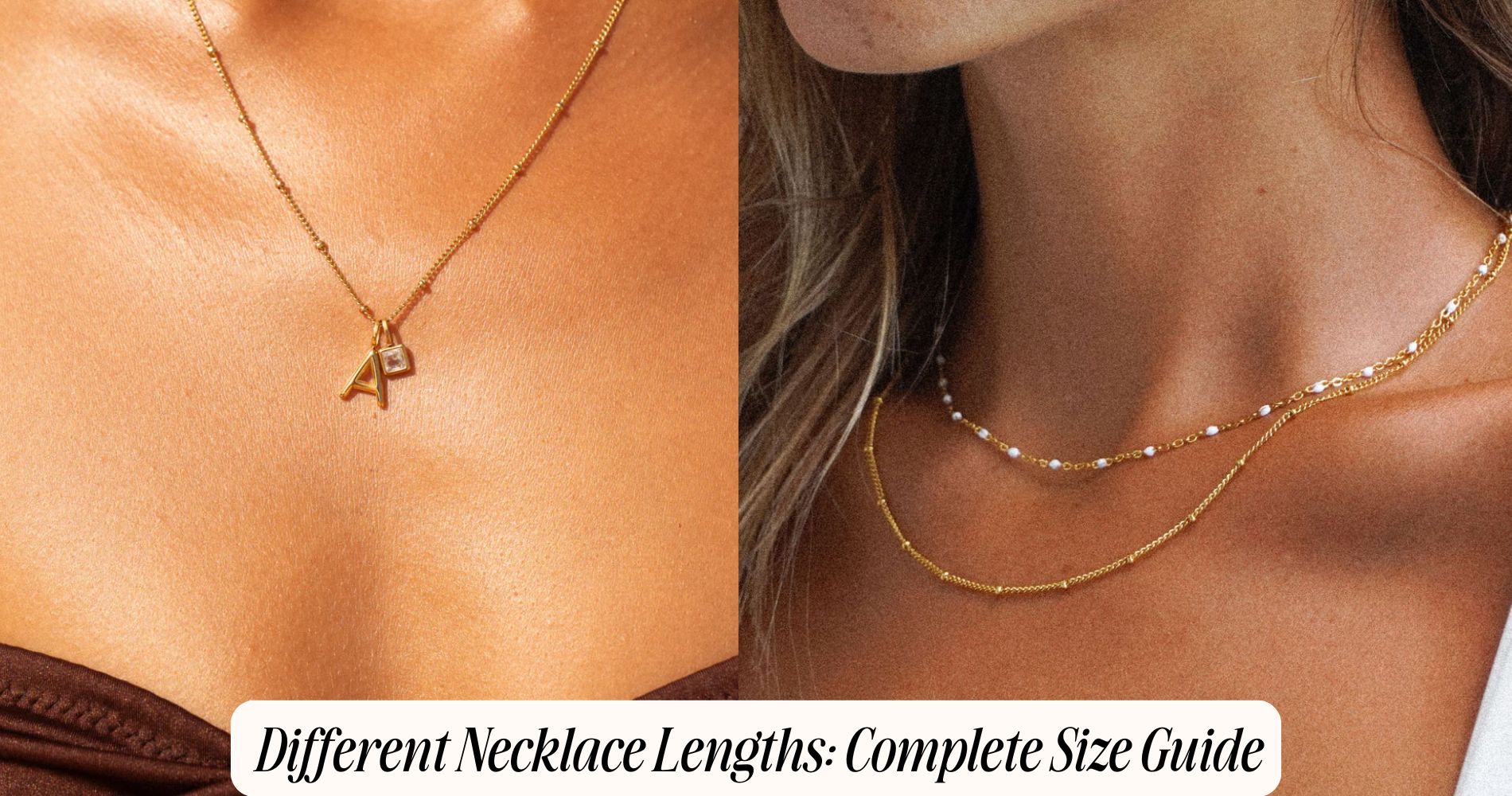 different necklace lengths