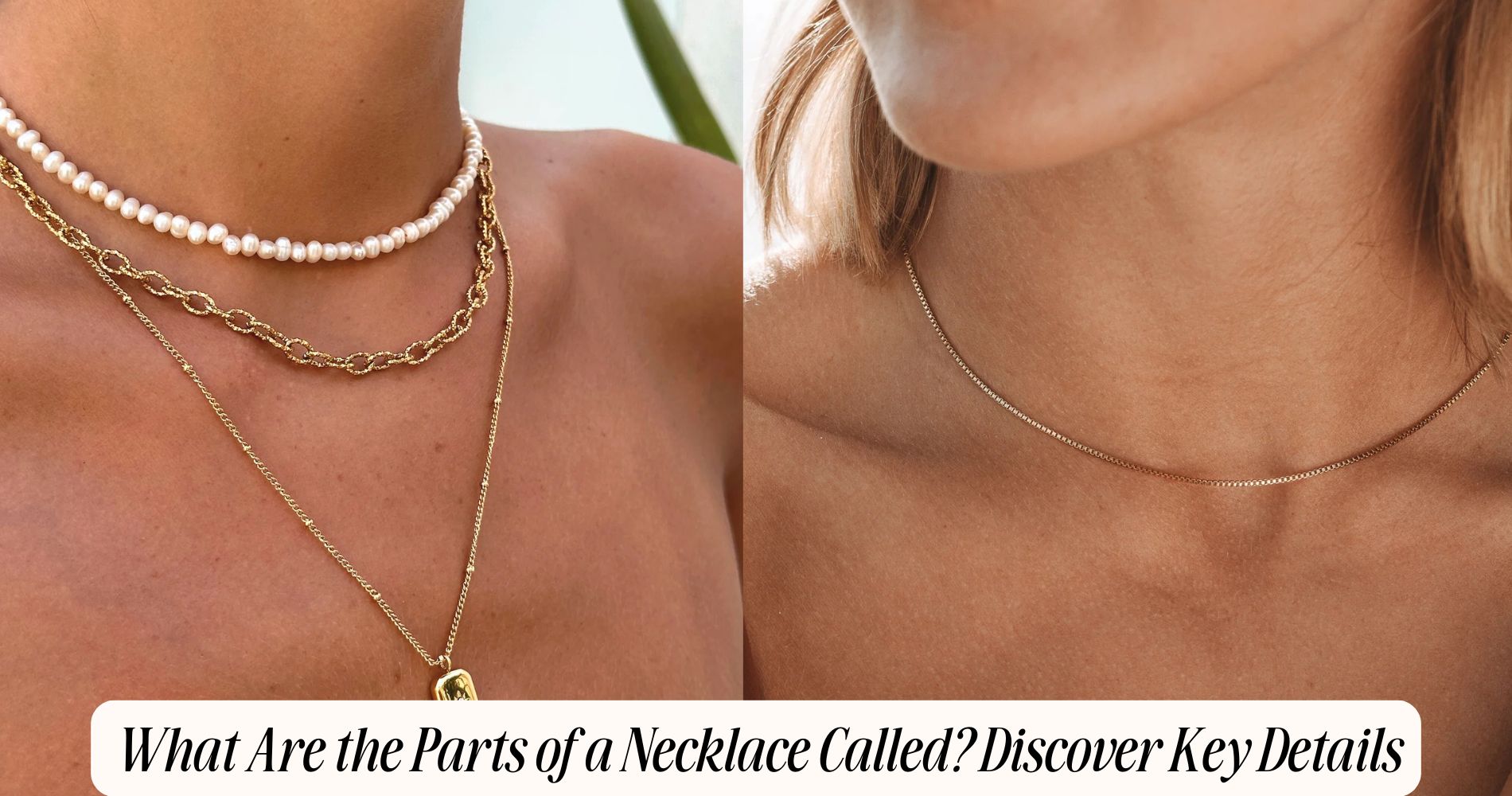 what are the parts of a necklace called​