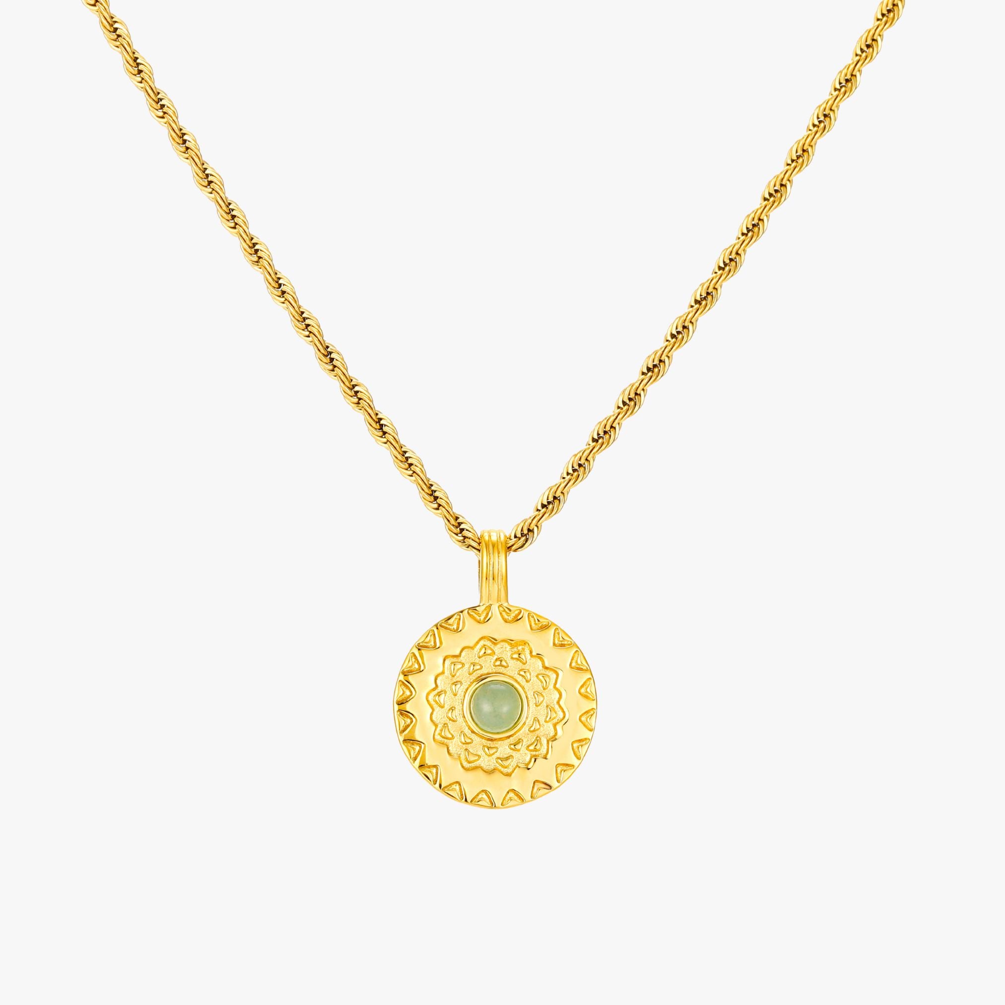 Aztec Gold Necklace