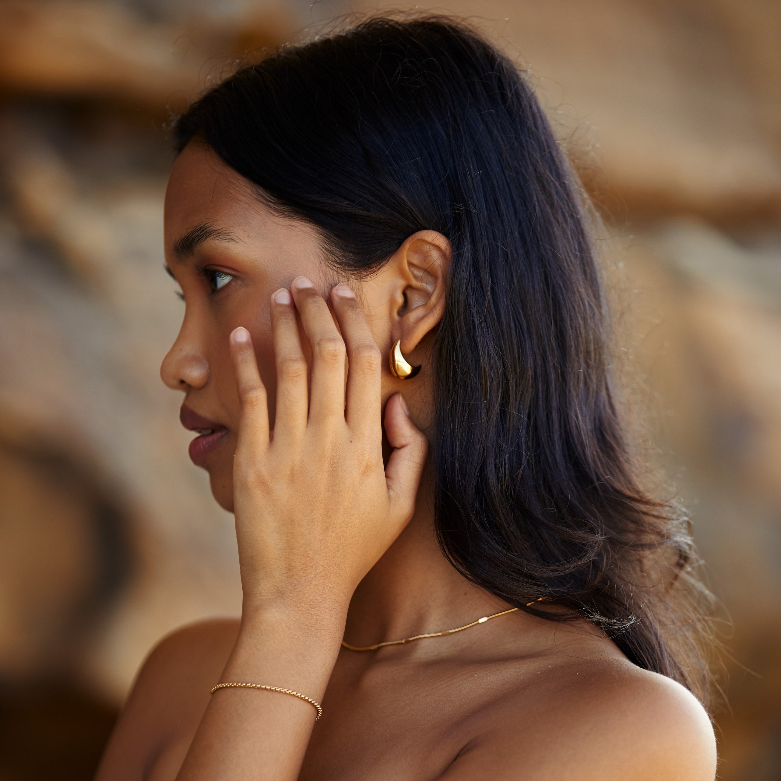 Bold Gold Bracelet