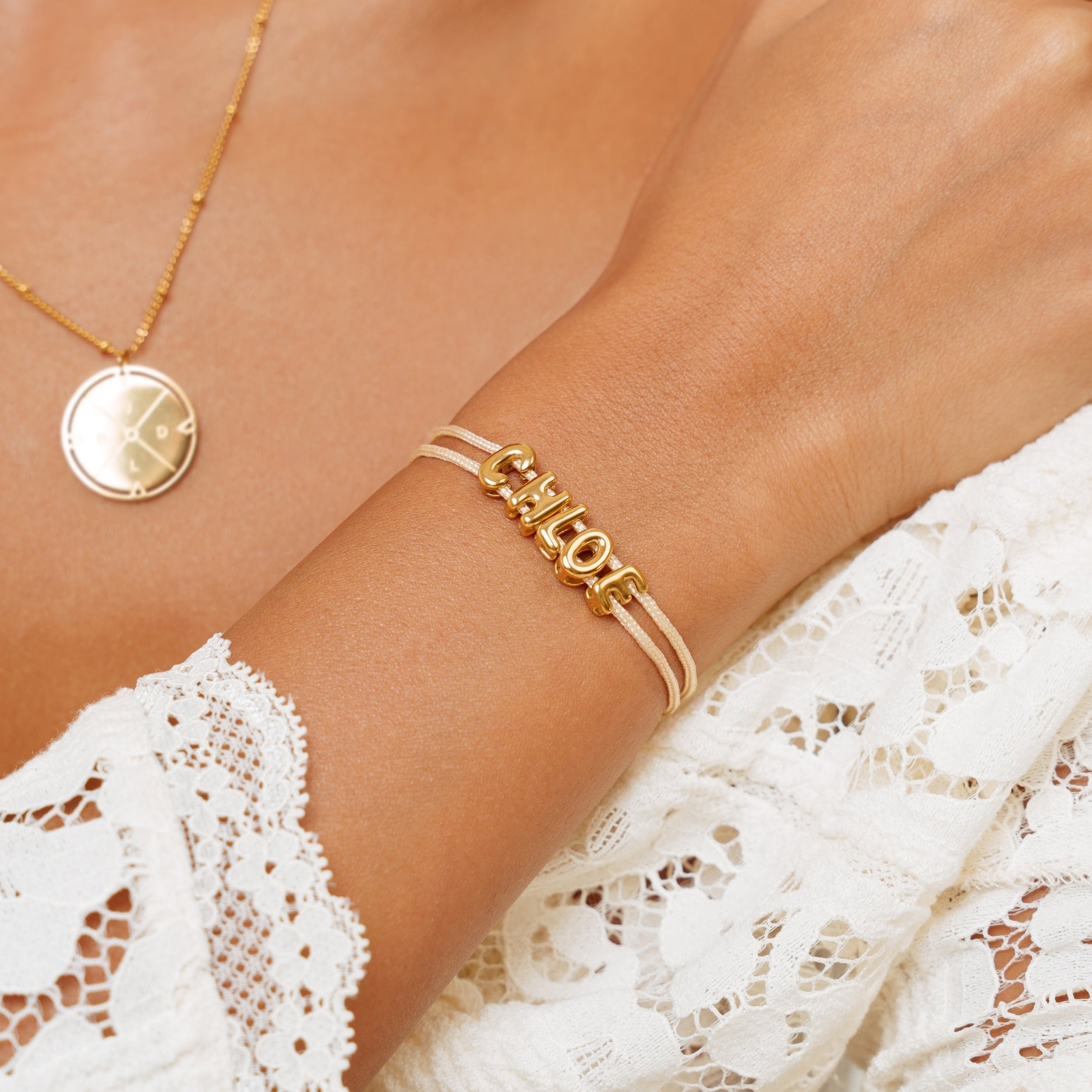 Bubble Bracelet White