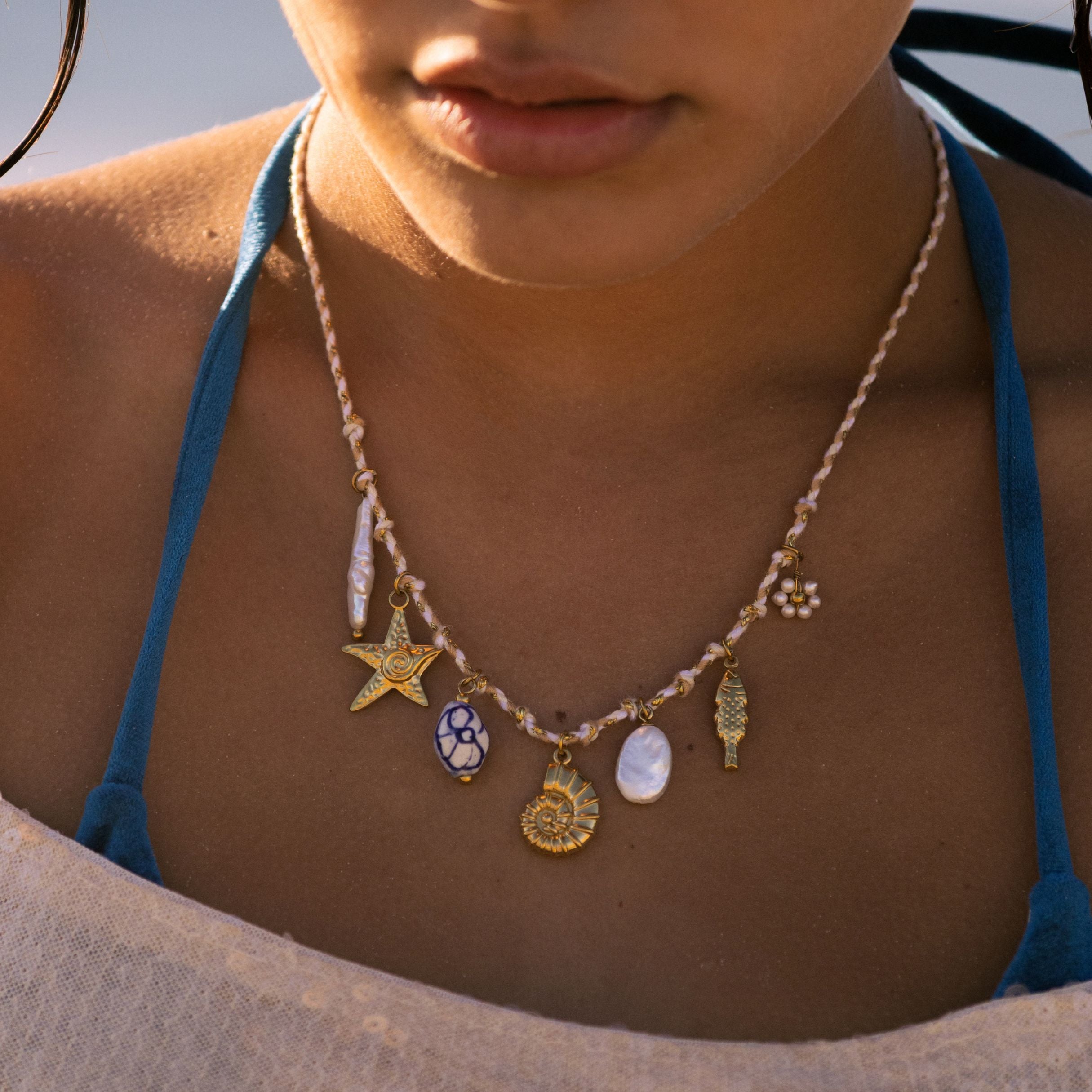 Charms Cord Necklace