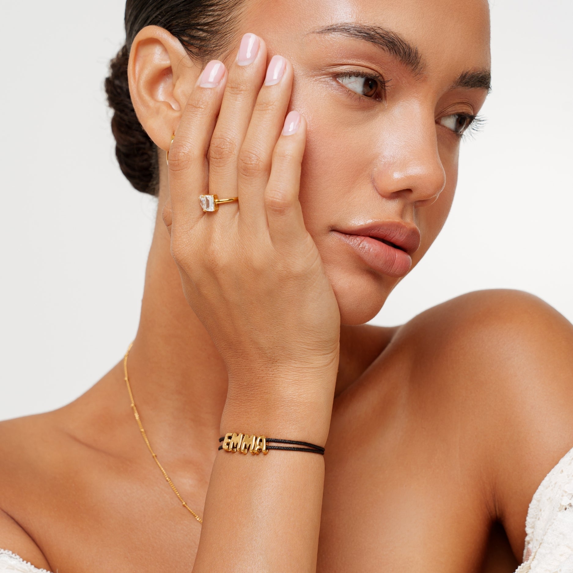 Crystal Twin Ring
