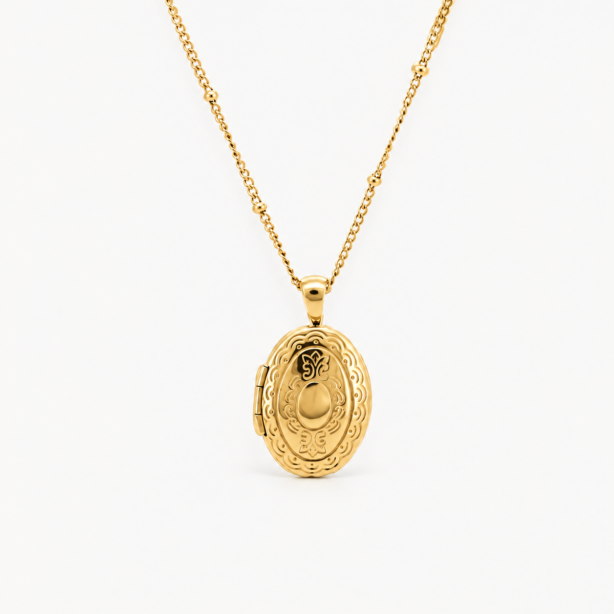 Custom locket necklace
