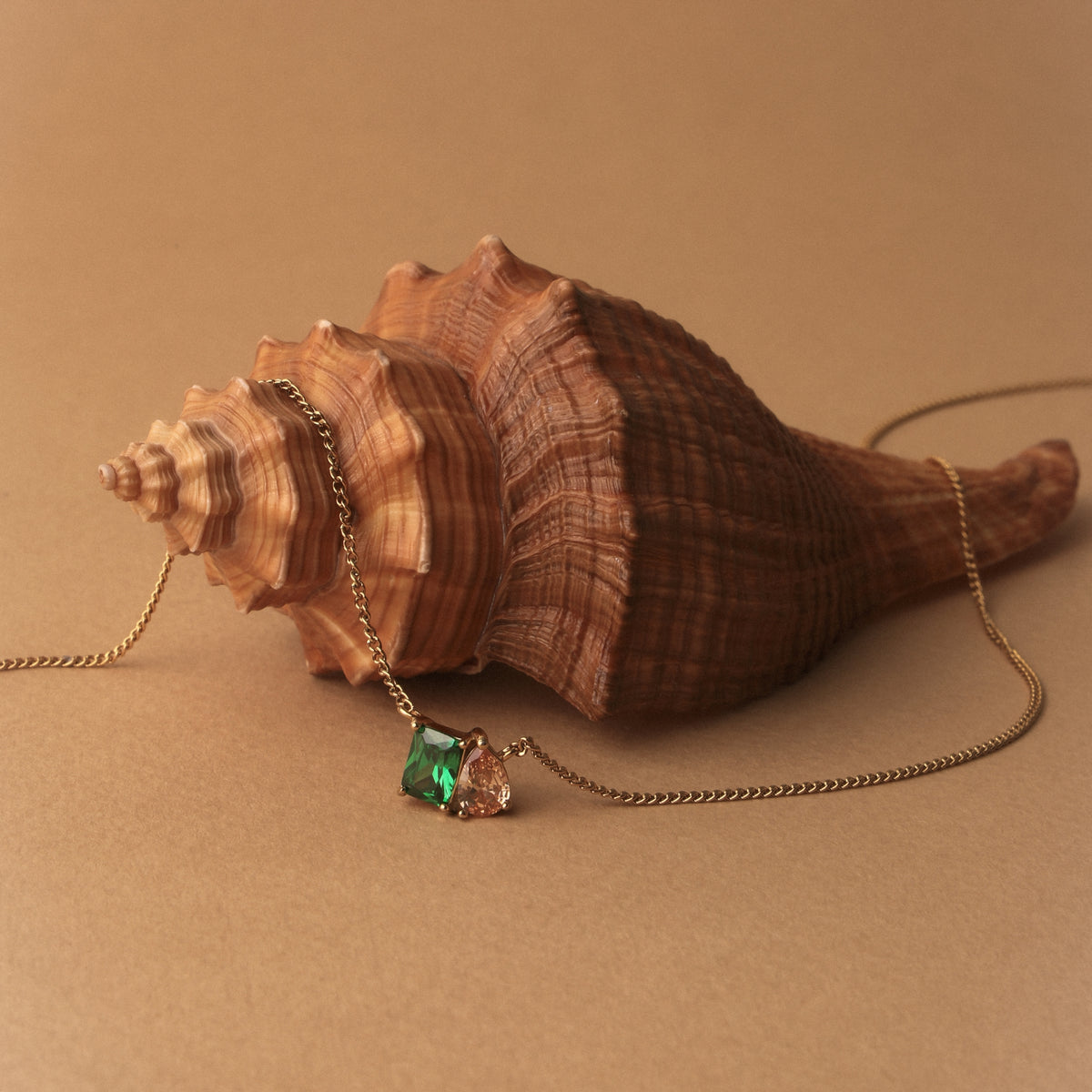 Emerald Crystal Necklace