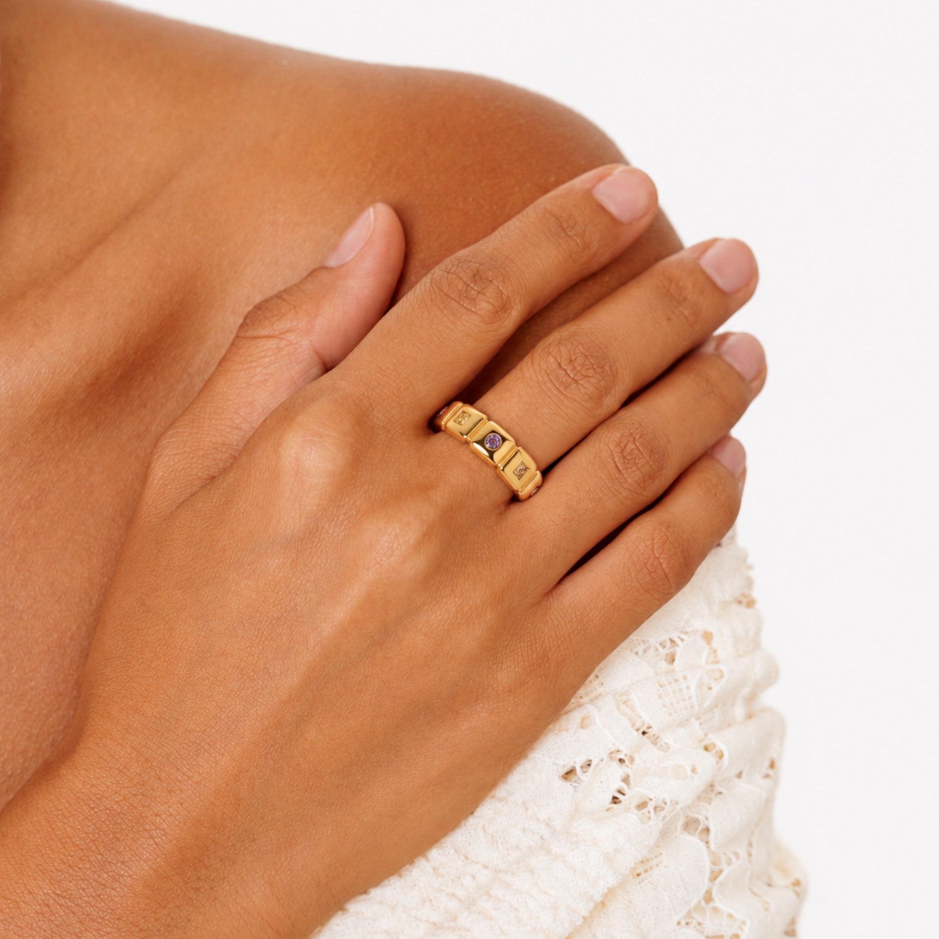 Front Rainbow Ring