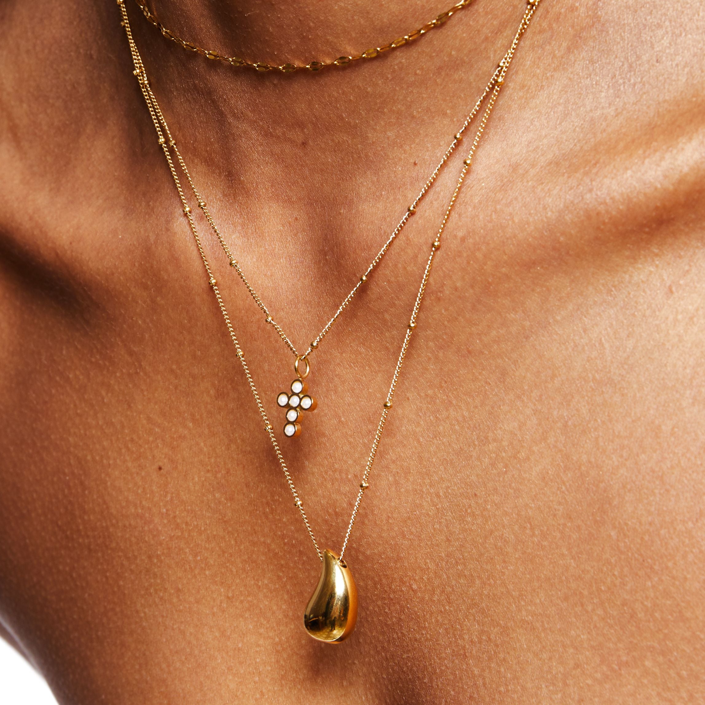 Gold Drop Pendant