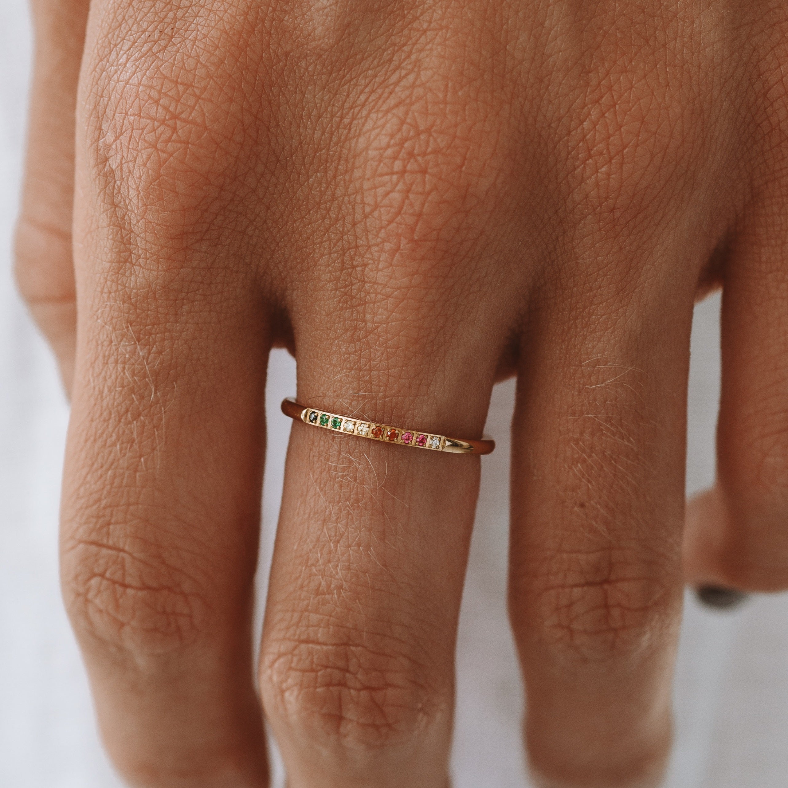 Gold Rainbow Ring