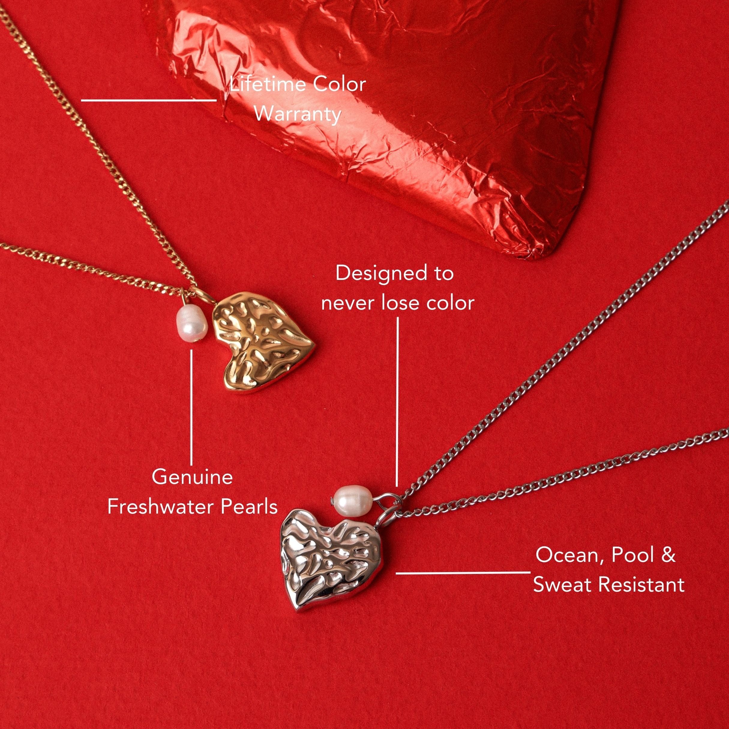 Gold Valentines Necklace