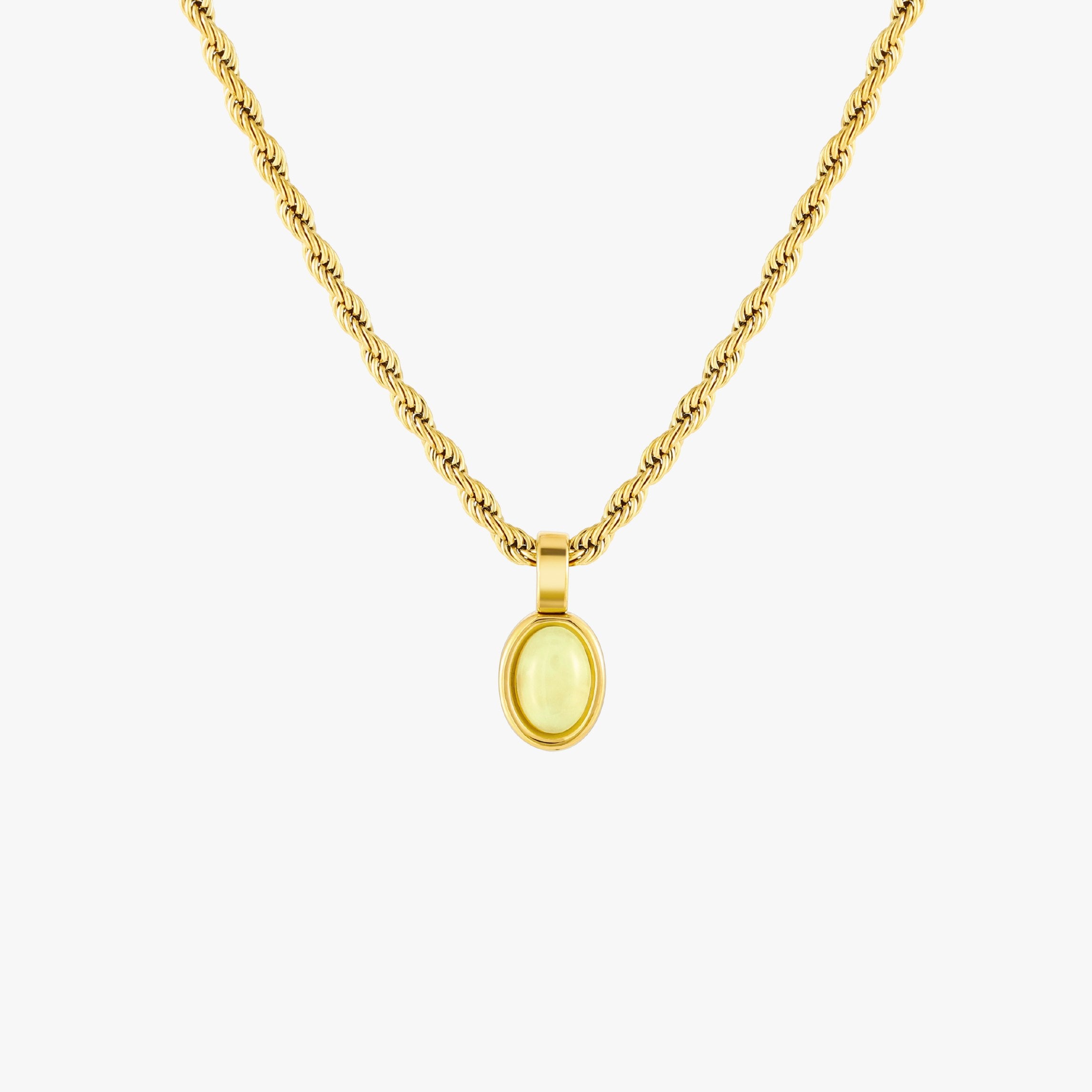 Golden Alexandrite Necklace