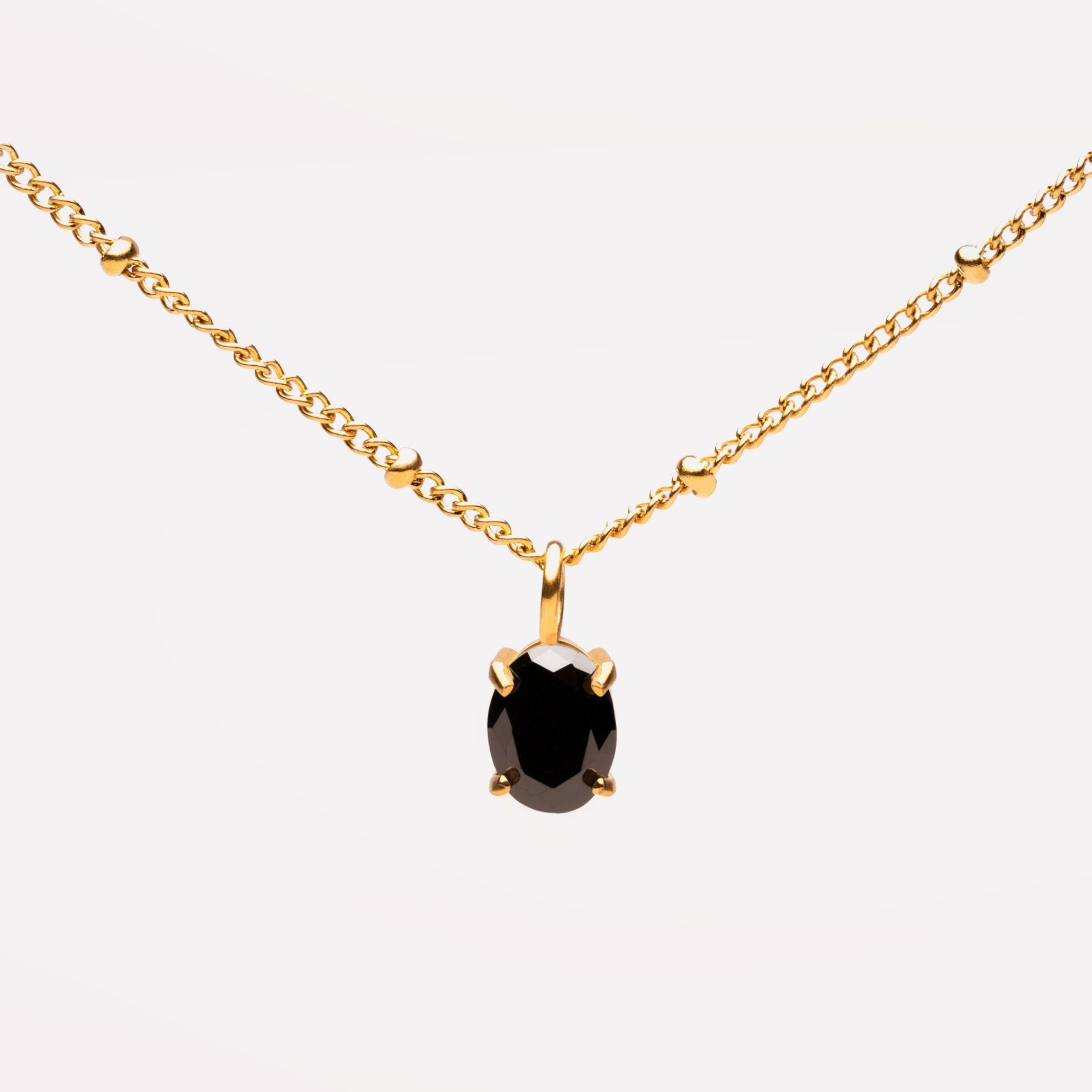Obsidian Stone Pendant