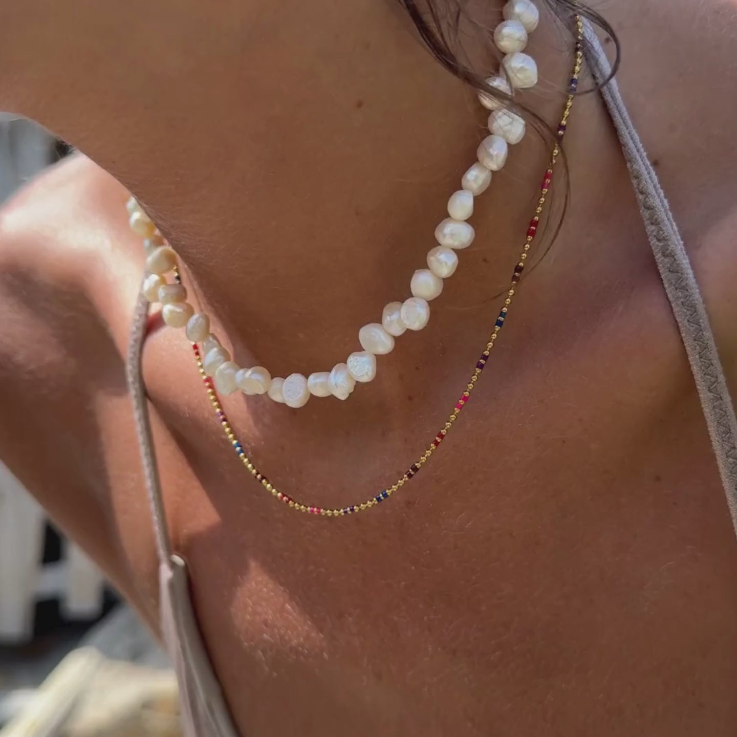 Colorful choker