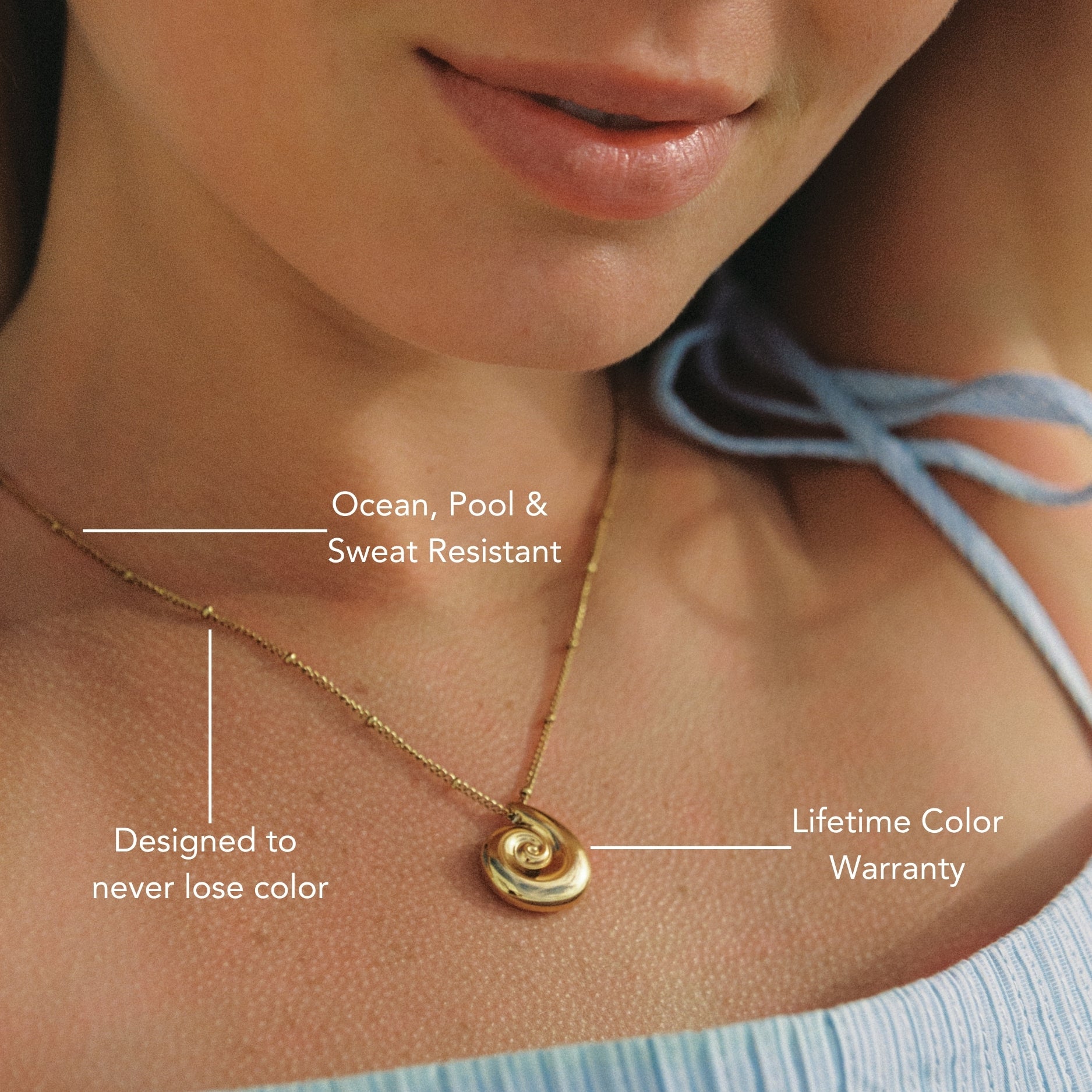 Shell Necklace Detail