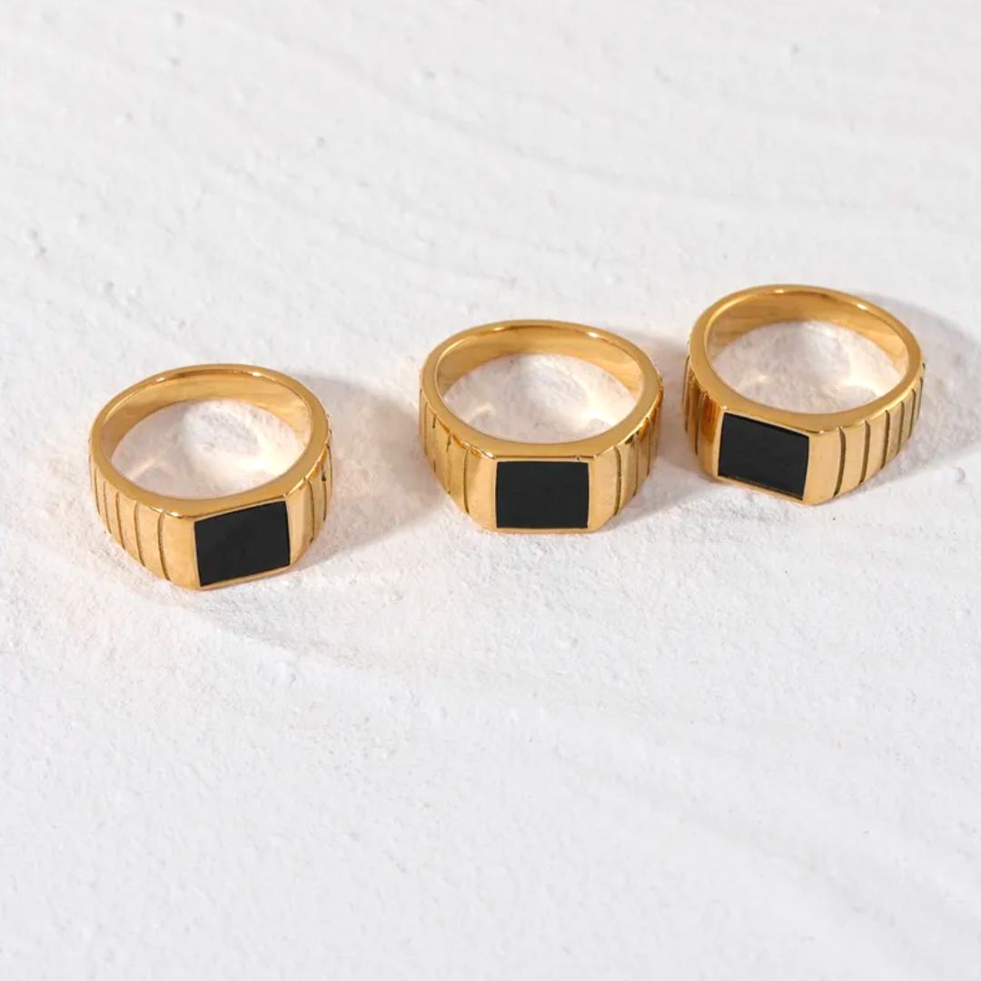 Black Onyx Ring Women