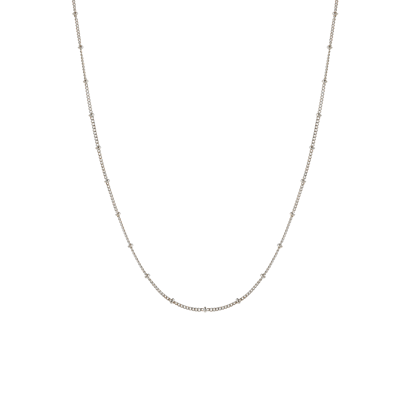 Silver Small Ball Choker