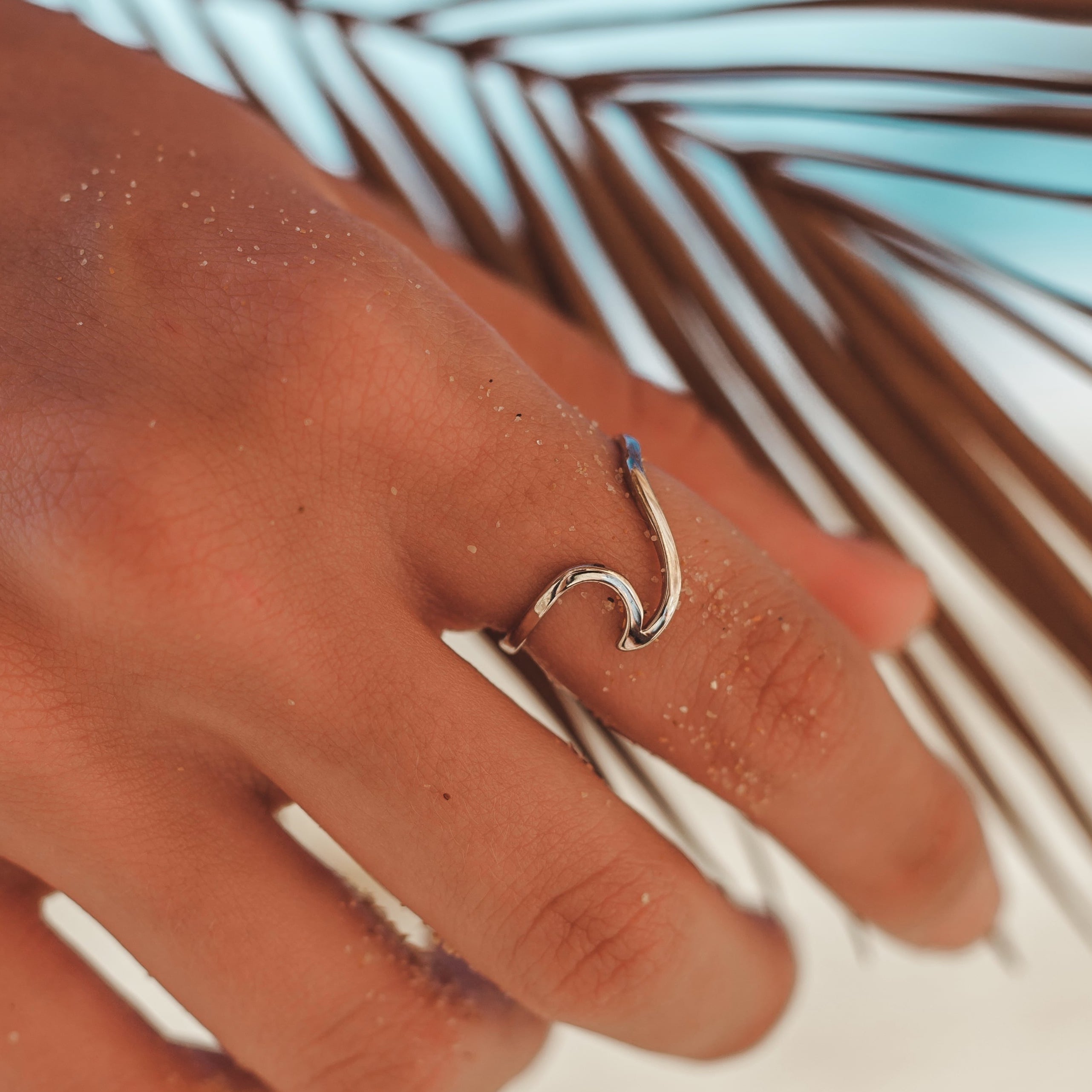 Silver Wave Ring (5603986931880)